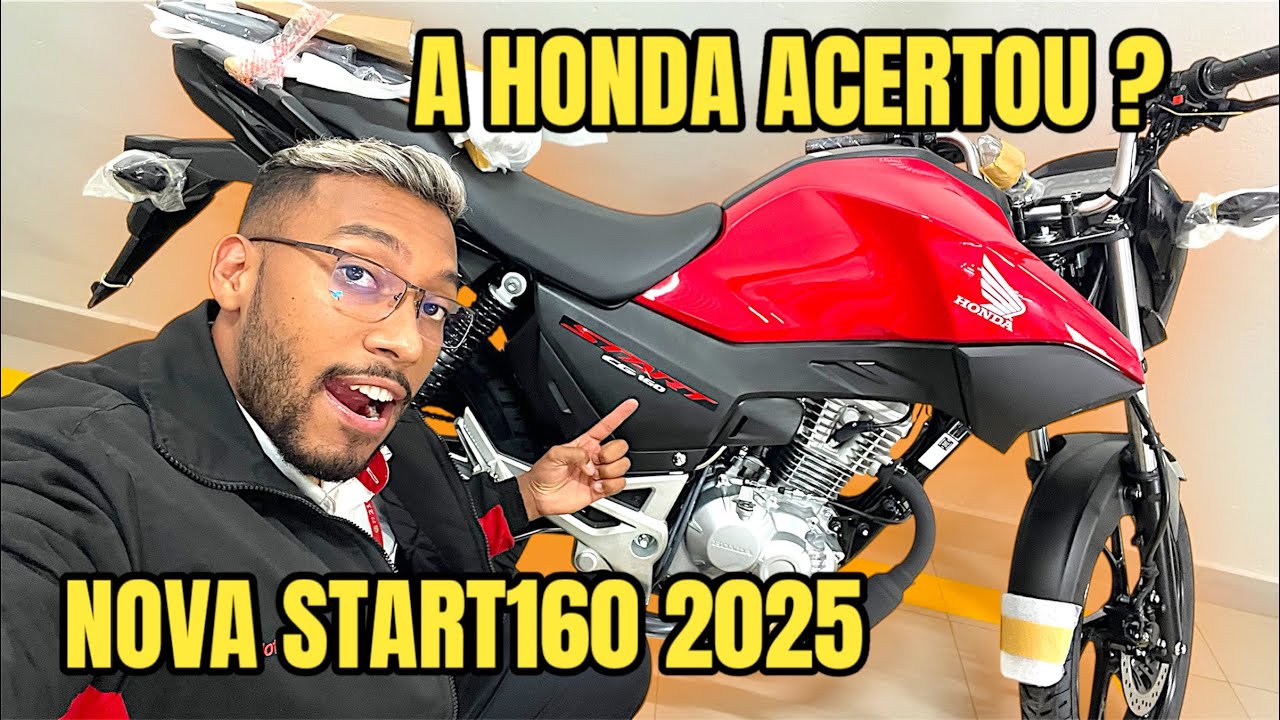 COMO TIRAR A NOVA CG160 START 2025 DA HONDA - dicas do consórcio honda