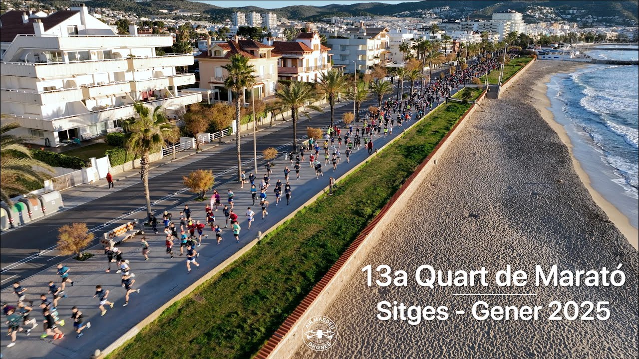 13a cursa del Quart de Marató de Sitges 2025