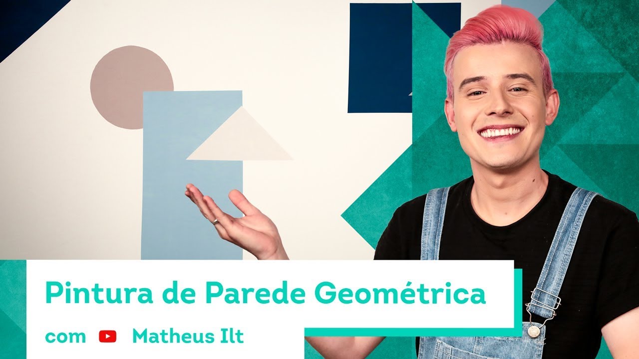 Como Fazer Pintura de Parede Geométrica