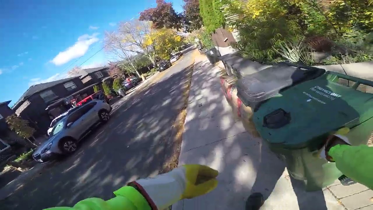 POV: Driving the Garbage Truck