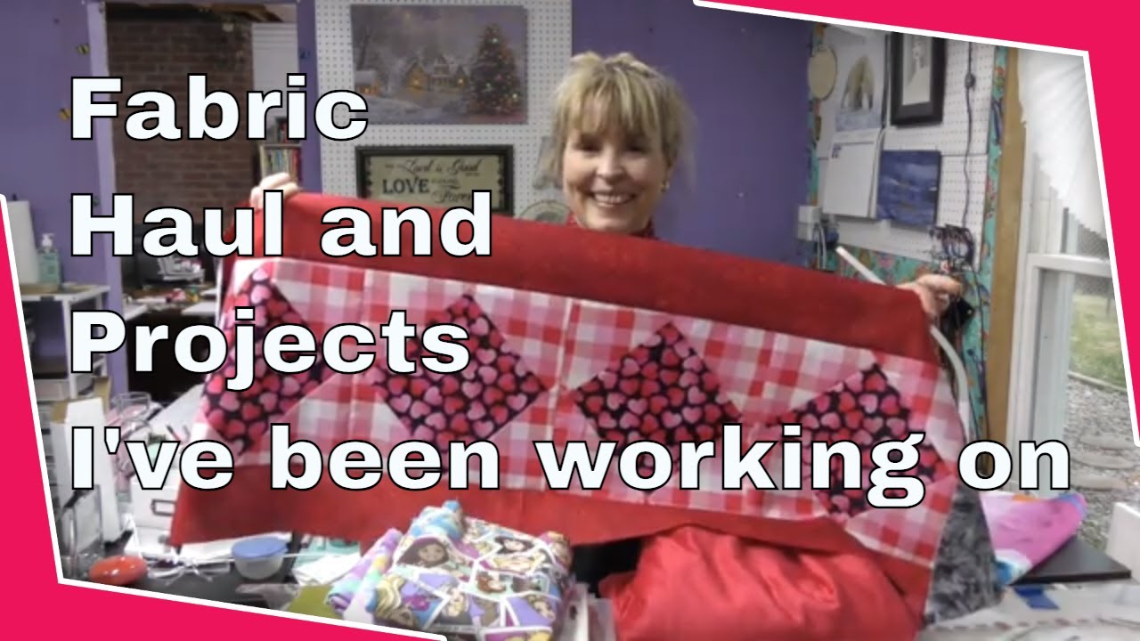 2021 New Year Fabric Haul and Quilt and Card Share