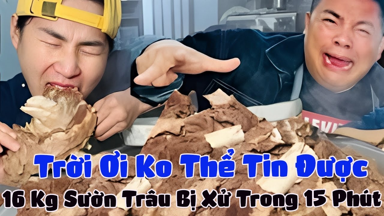 KHỦNG KHIẾP NGA SUMO XỬ 16 KG SƯỜN TRÂU ĂN TẠI CHỖ ...KHÁN GIẢ SỬNG SỜ KO TIN VÀO MẮT MÌNH QUÁ ĐỈNH