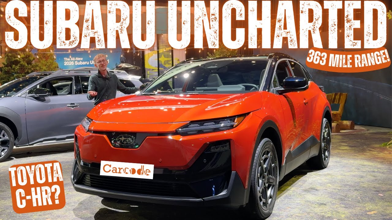 Первый взгляд на Subaru Uncharted 2026 года, Subaru C-HR? (Великобритания) (4K) | Carcode
