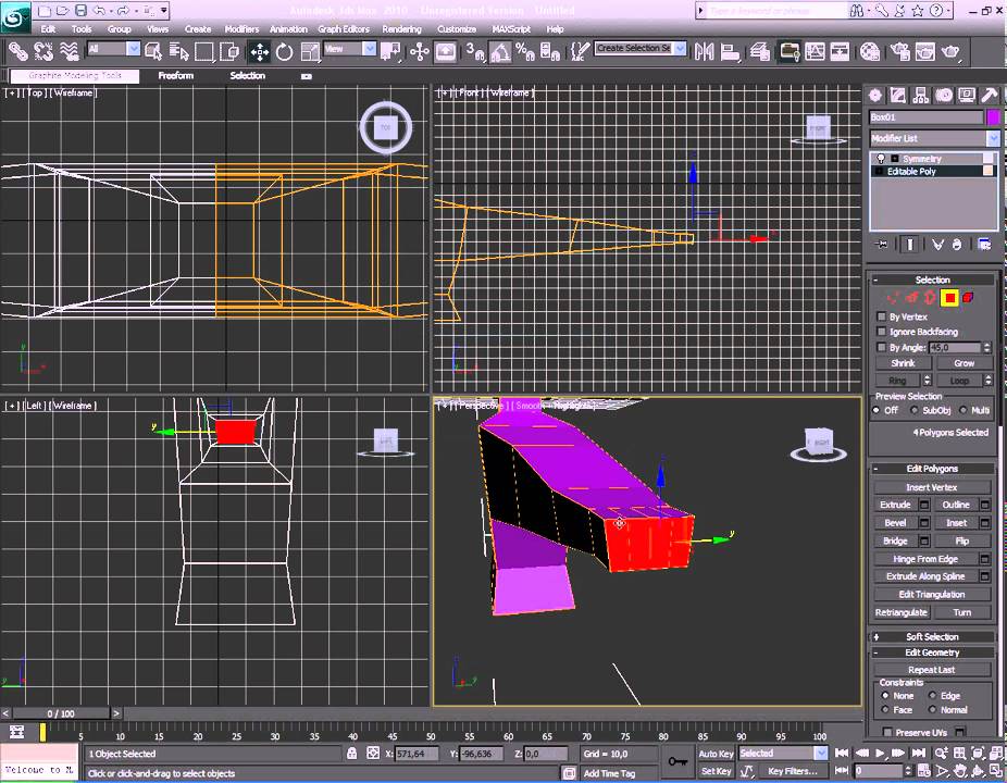 3Ds Max Podstawowy model człowieka Tutorial