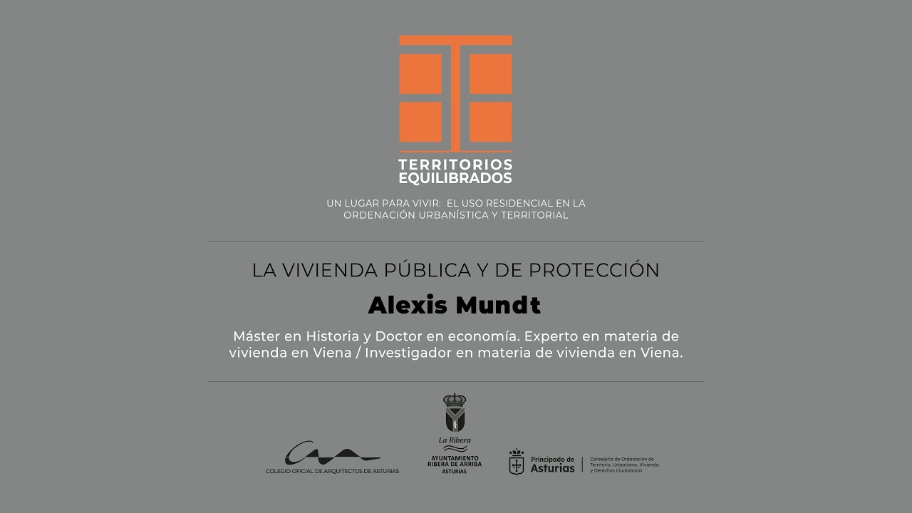 LA VIVIENDA PÚBLICA Y DE PROTECCIÓN • ALEXIS MUNDT • TERRITORIOS EQUILIBRADOS 2025