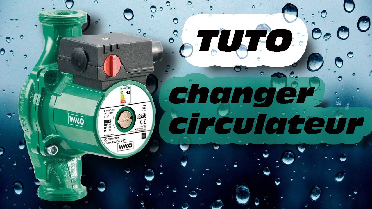 TUTO comment changer un circulateur de chauffage (how to change circulator) HD