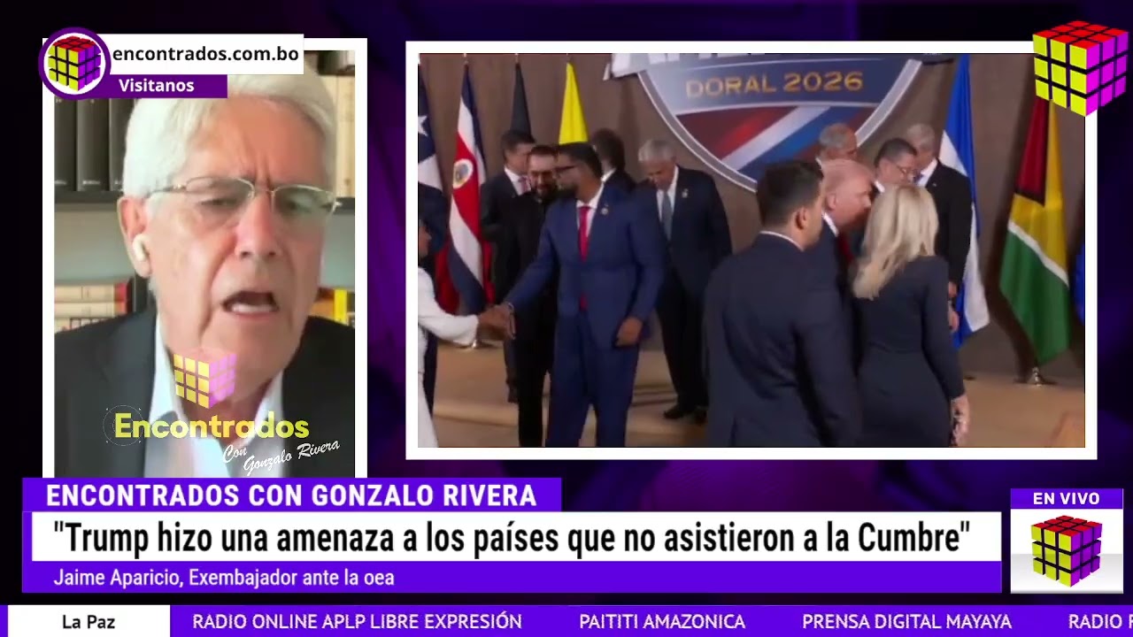Rodrigo Paz en la Cumbre de Miami