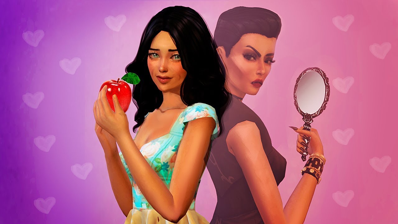 MODERN SNOW WHITE 😍 BEAUTIFUL TALE | SIMS 4 EDITION