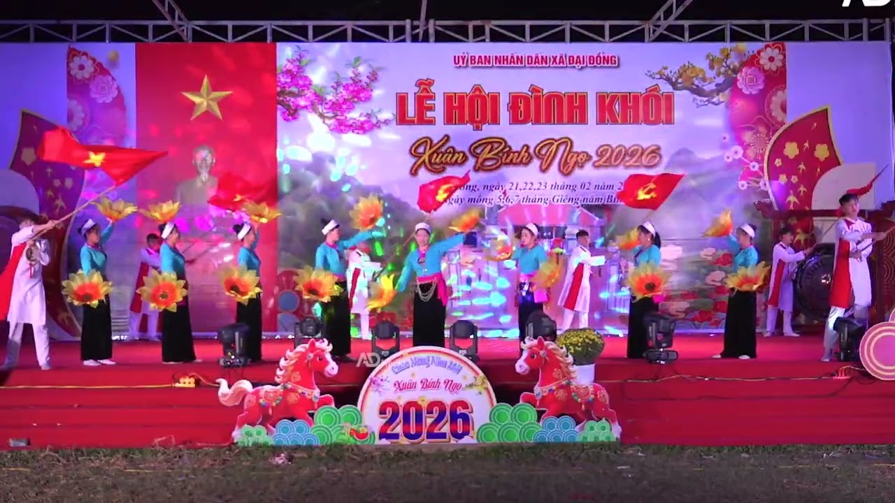Múa Dâng bông & Việt Nam ơi mùa xuân đến rồi | Đội văn nghệ xóm Re | Lễ hội Đình Khói năm 2026