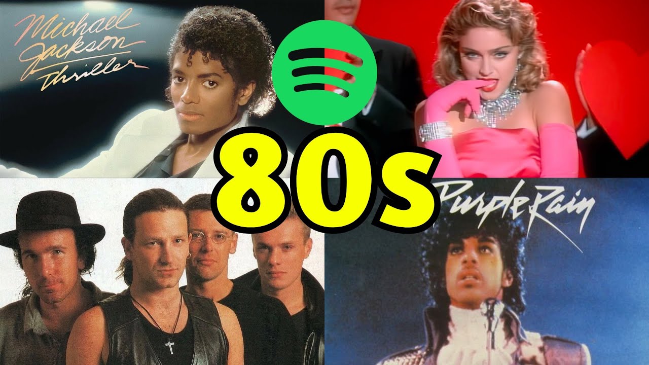 Las canciones más escuchadas de los 80 en Spotify te sorprenderán