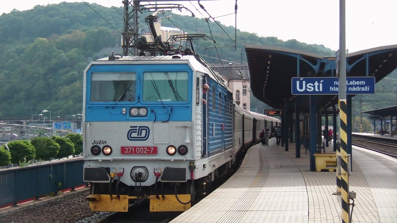 EC 172 VINDOBONA - &Uacute;st&iacute; nad Labem hlavn&iacute; n&aacute;draž&iacute;