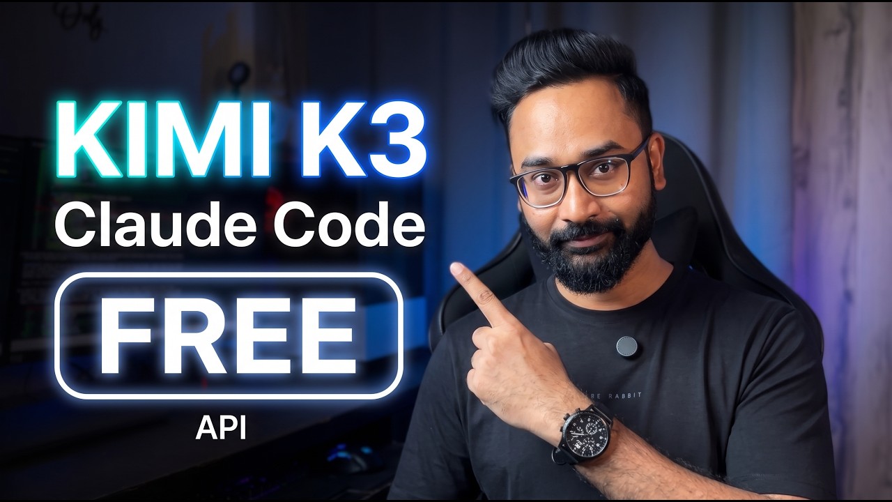 Как бесплатно использовать KIMI K3 | Настройка Claude Code + бесплатный API