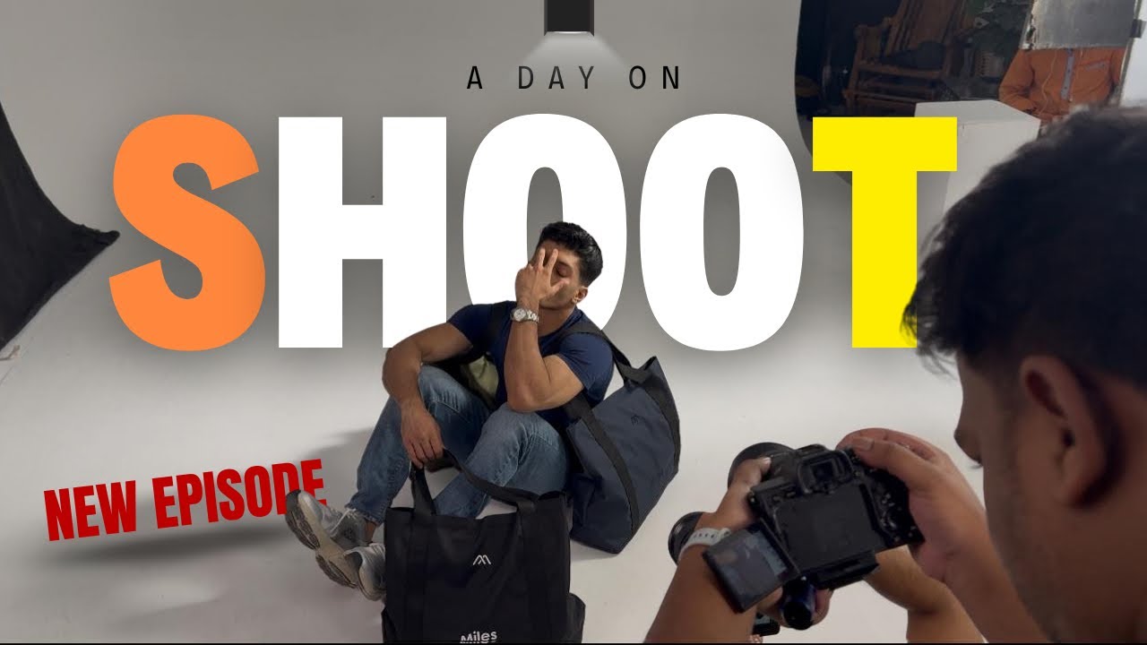 📸 Fitness Model Photoshoot Vlog | Behind the Scenes 💪✨