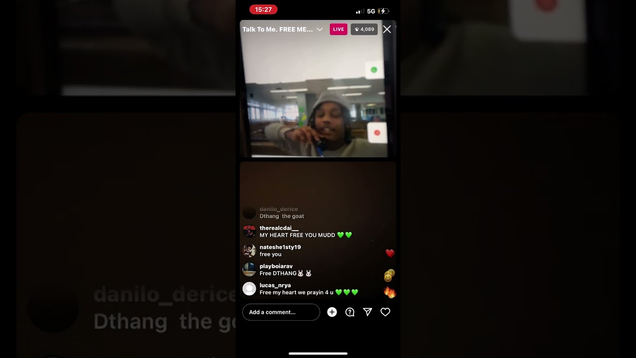 DTHANG GZ SPEAKS FROM JAIL CALL 😢😱 **FULL CALL**