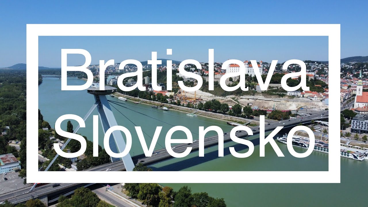 [4K] Bratislava, Slovensko. Bratislava, Slovakia. Bratysława, Słowacja