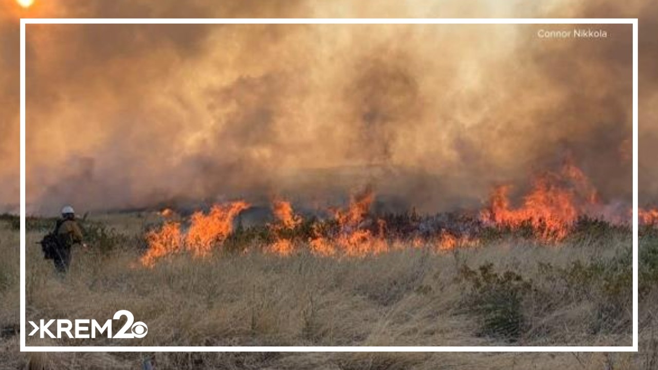 More than 170,000 acres burning in eastern Washington wildfires