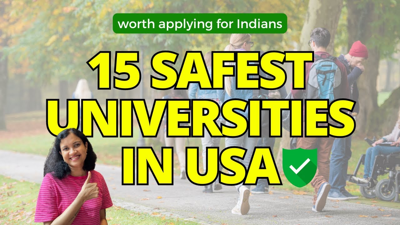 These university campuses are rated SAFEST in USA #studyinusa #studyabroad