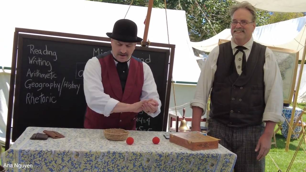Magic show at the Huntington Beach Civil War days