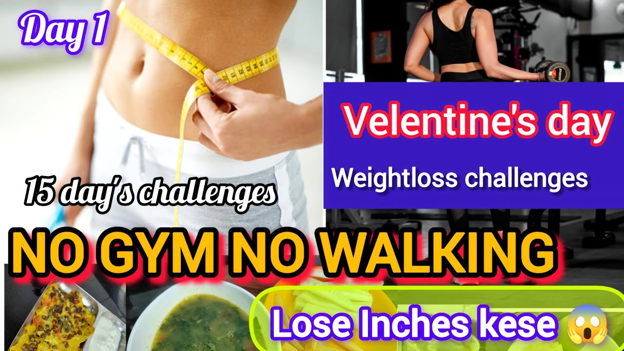 Velentines Diet Plan To Lose Weight Fast 2026 Day 1/👉No Gym ❌ No Walking ❌ Fir Lose Inches kese??😱