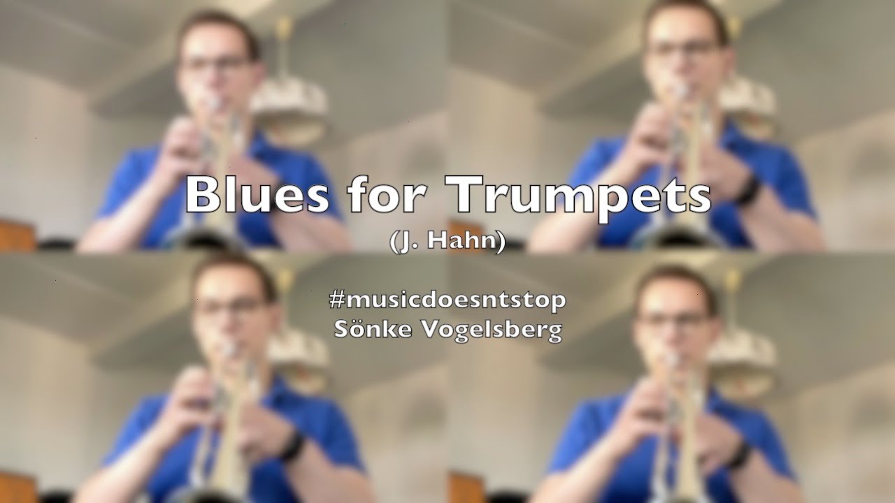 Blues for Trumpets - Ein-Mann-Trompetenquartett