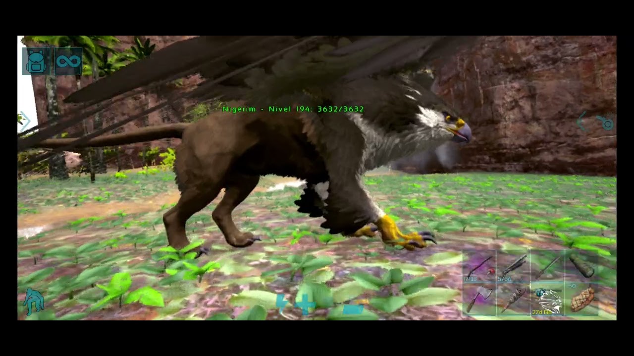 domando o Grifo nível 150 ark  ragnarok top