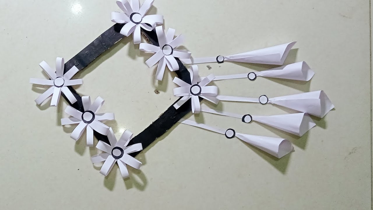 Paper Craft Home Decor Idea 🏡 | Handmade Wall Hanging