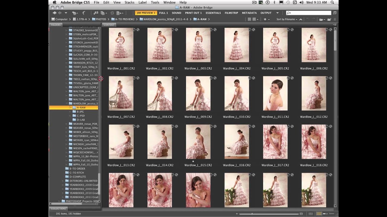 3   Adobe Bridge Workflow