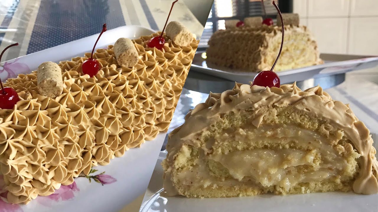 ROCAMBOLE DE PAÇOCA COBERTO COM DOCE DE LEITE CREMOSO SUPER FÁCIL | ESPECIAL FESTA JUNINA