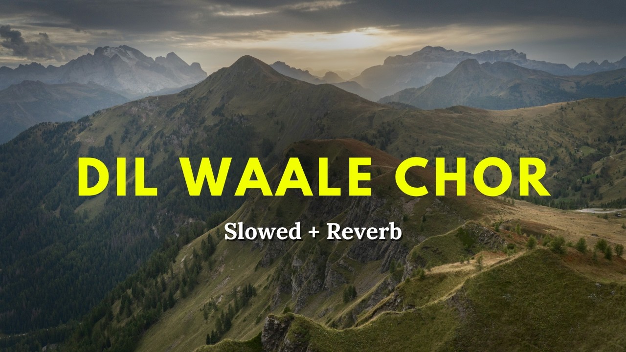 Dil Waale Chor (Slowed + Reverb) | RAAG DROPZ | Ayushmann K | Sara Ali K | Shreya G