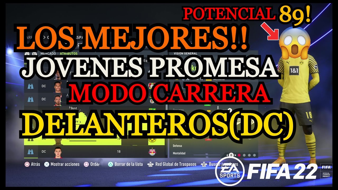 LOS MEJORES DELANTEROS!! (DC) JOVENES PROMESA!!     #08 | FIFA 22