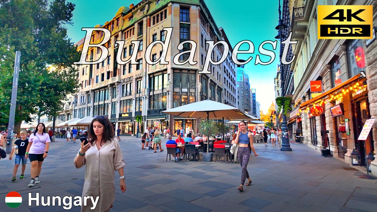 Прогулки по Будапешту в светлое время суток / Венгрия 🇭🇺 / Июль 2024 г / 4K HDR