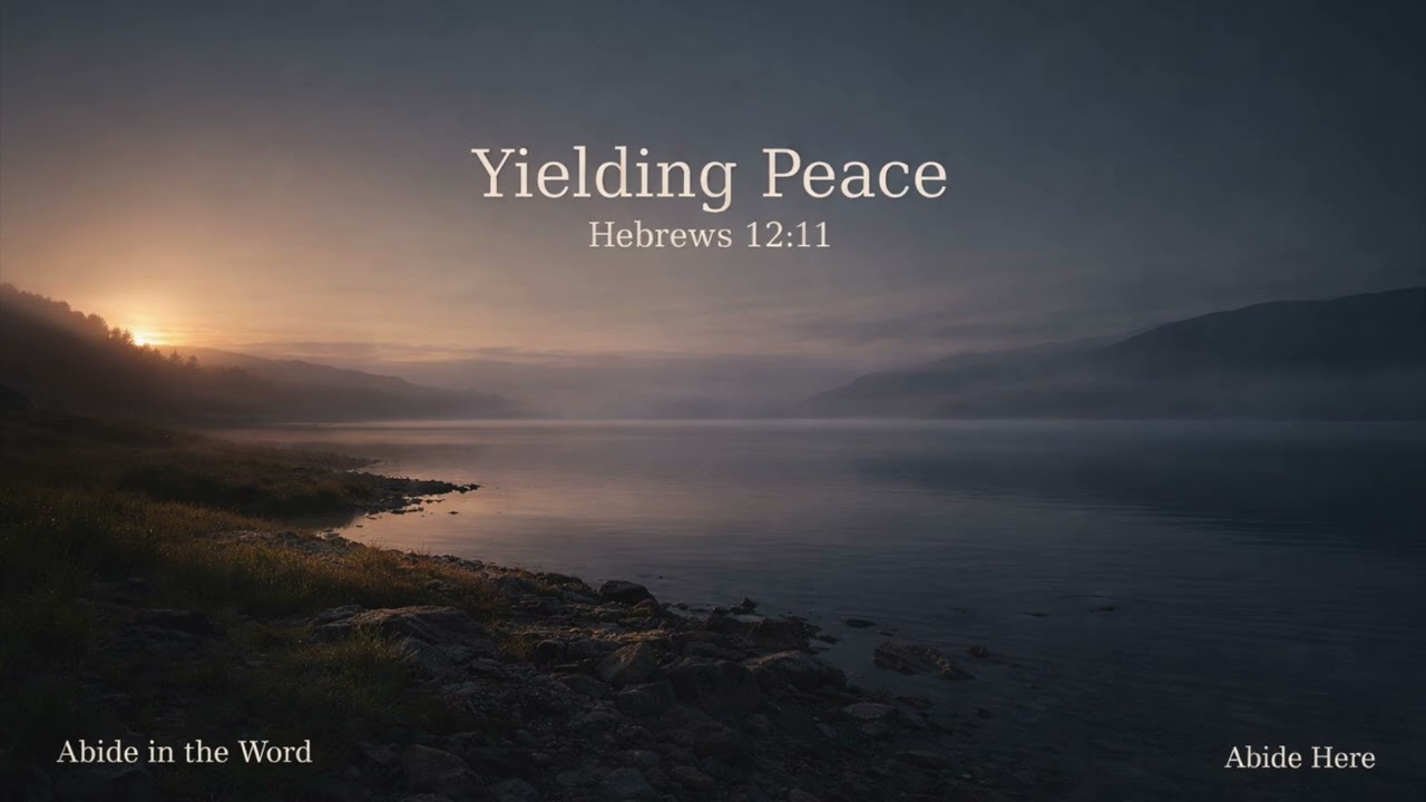 Yielding Peace | Hebrews 12:11 | Abide in the Word