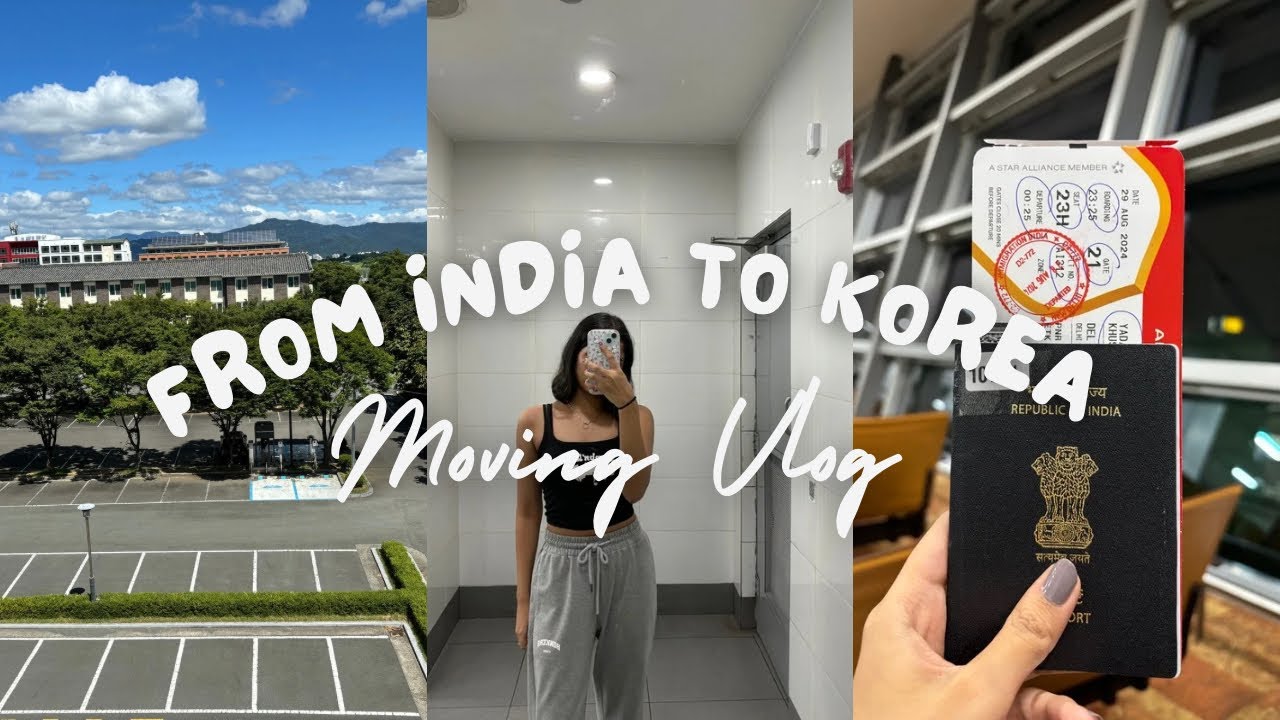 Moving from India 🇮🇳 to Korea🇰🇷| Daegu | #GKS SCHOLAR | # Korea