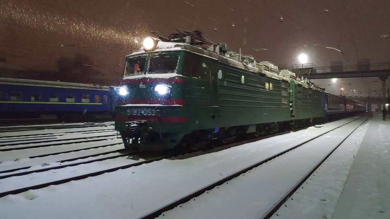 ❄️ Настоящая зима в Харькове! Чех, выльник и ЭР2.