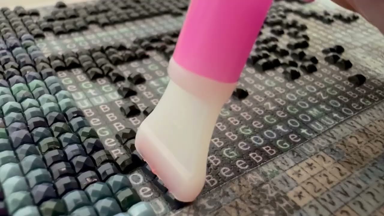 Magical ASMR Diamond Mosaic: Harry Potter and Hagrid |timelapse|