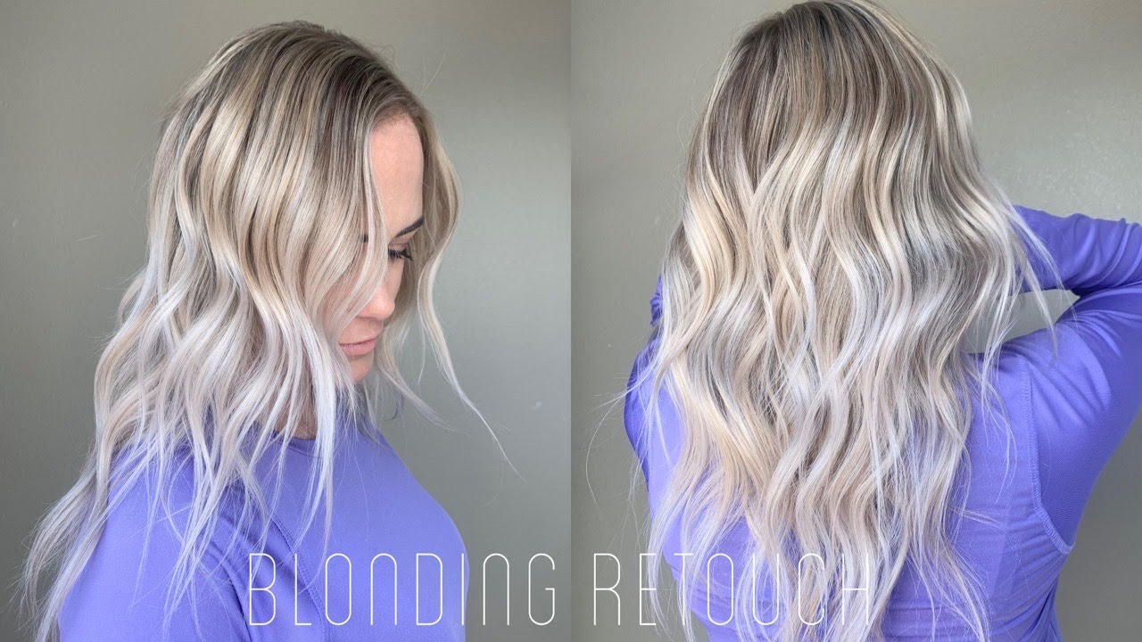 Blonde | Highlight (baby lights) Root Tap