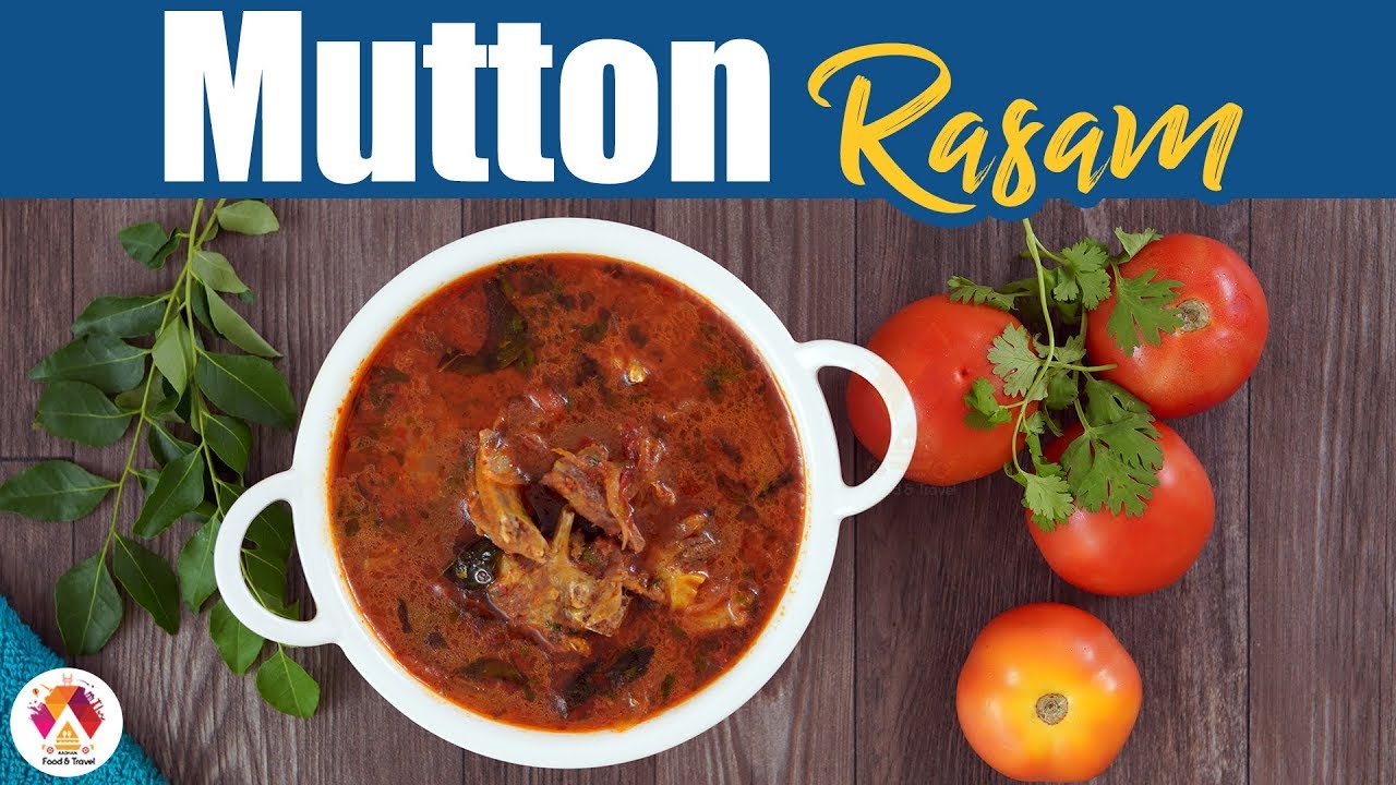 Step By Step MUTTON RASAM RECIPE | MUTTON SOUP RECIPE | Aadhan Food