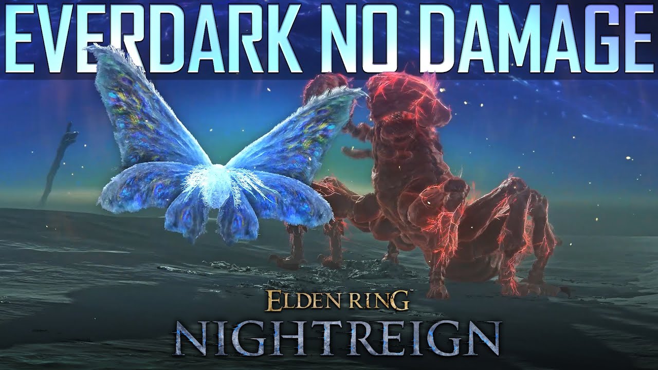 Everdark Gnoster Boss Fight (No Damage / No Hit) [Elden Ring Nightreign]