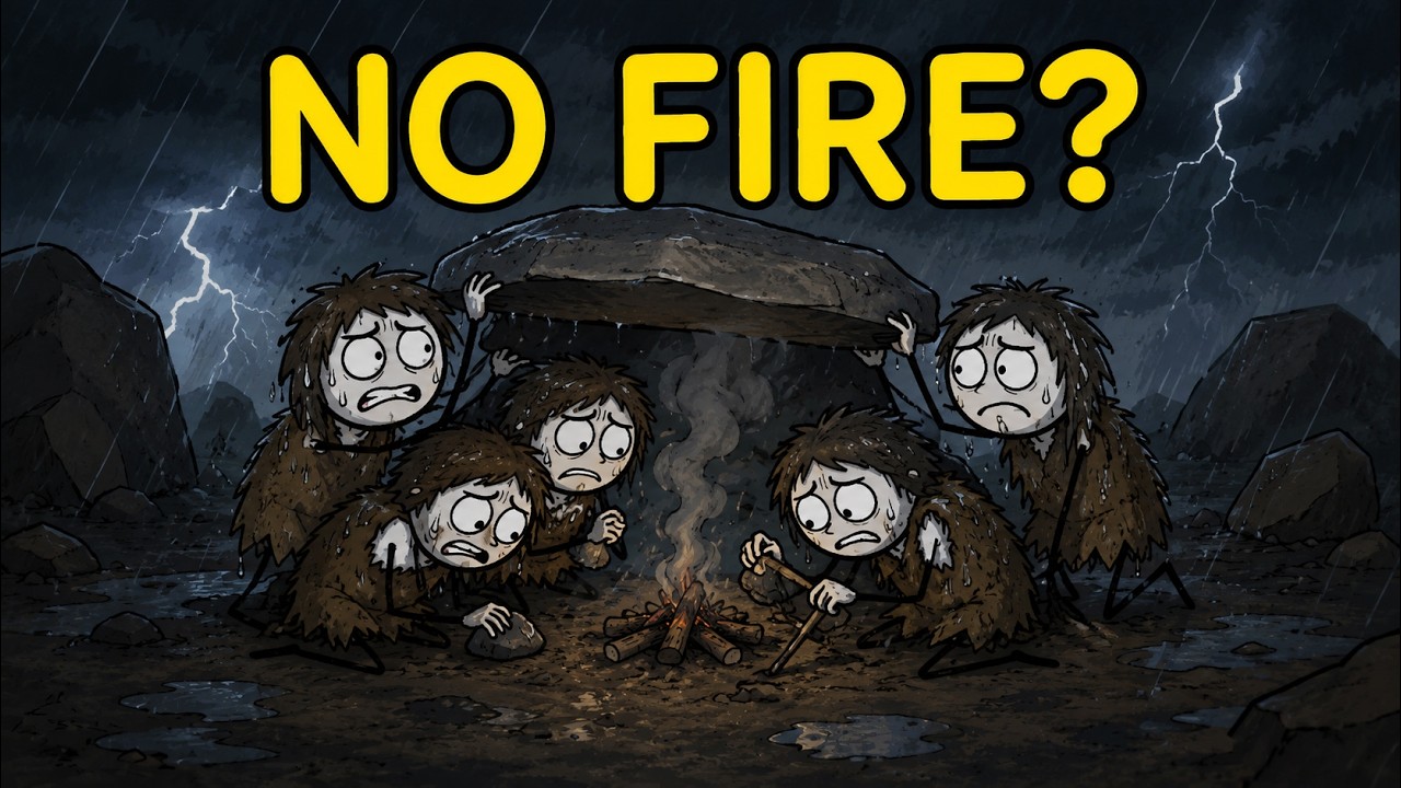 How Did Ancient Humans Keep Fire Alive in Endless Rain?