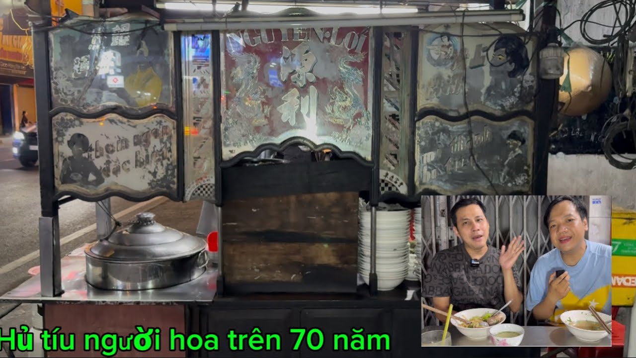 Hủ Tiếu người hoa trên 70 năm không ngủ ở quận Bình Thạnh 