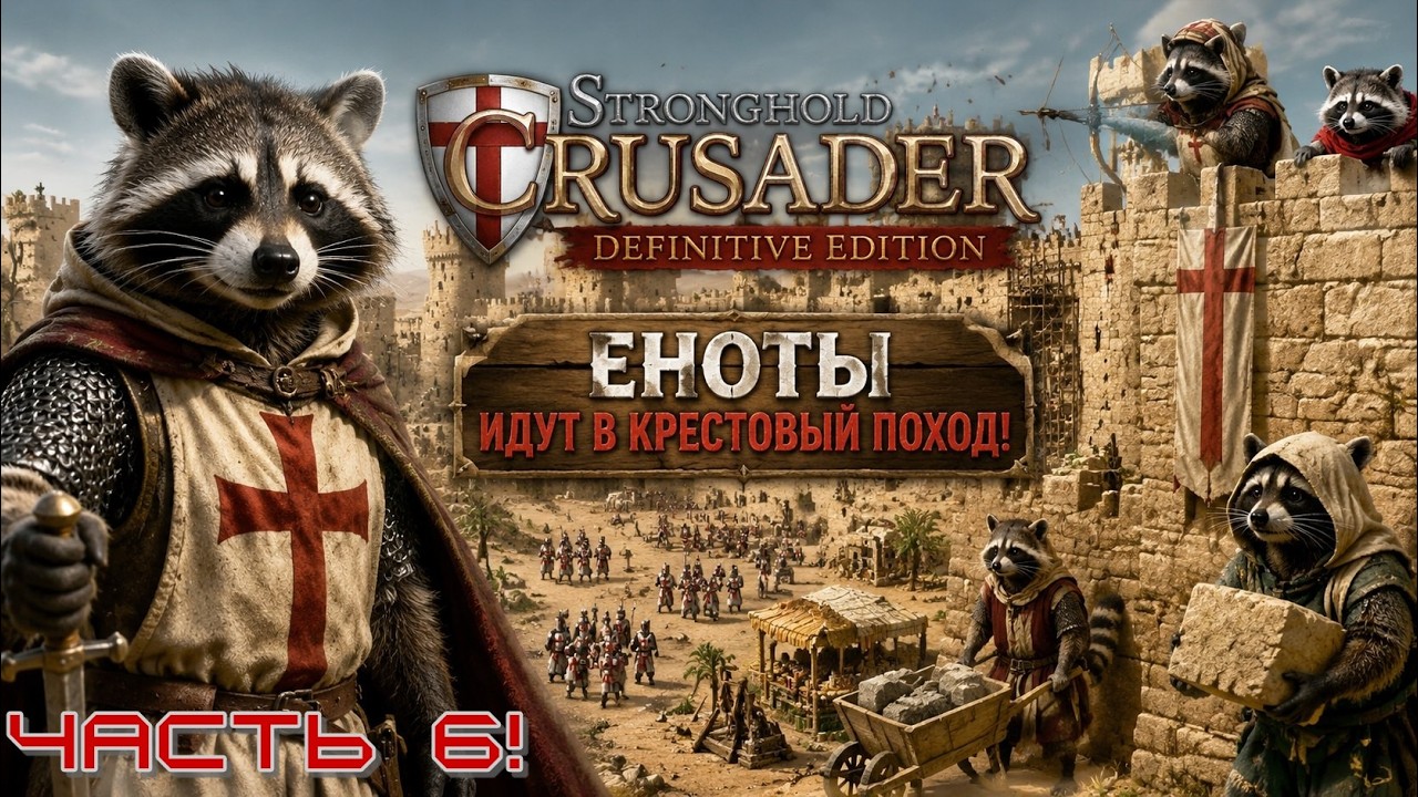 НЕРЕАЛЬНАЯ СЛОЖНОСТЬ,STRONGHOLD CRUSADER DEFINITIVE EDITION,ЭКСТРИМ БЕЗ ДЕНЕГ! КООП