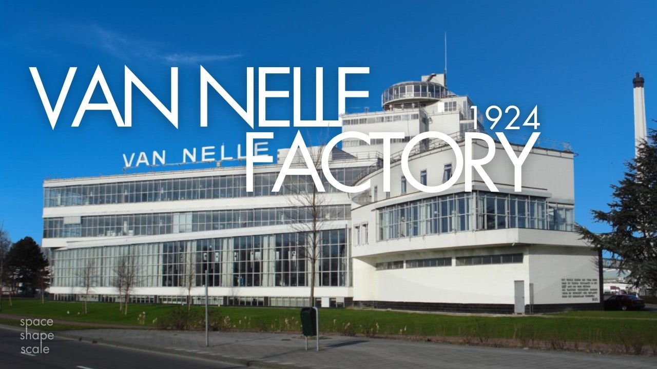 C&oacute;mo la F&aacute;brica Van Nelle Redefini&oacute; la Luz y el Futuro de la Industria | R&oacute;terdam 1924