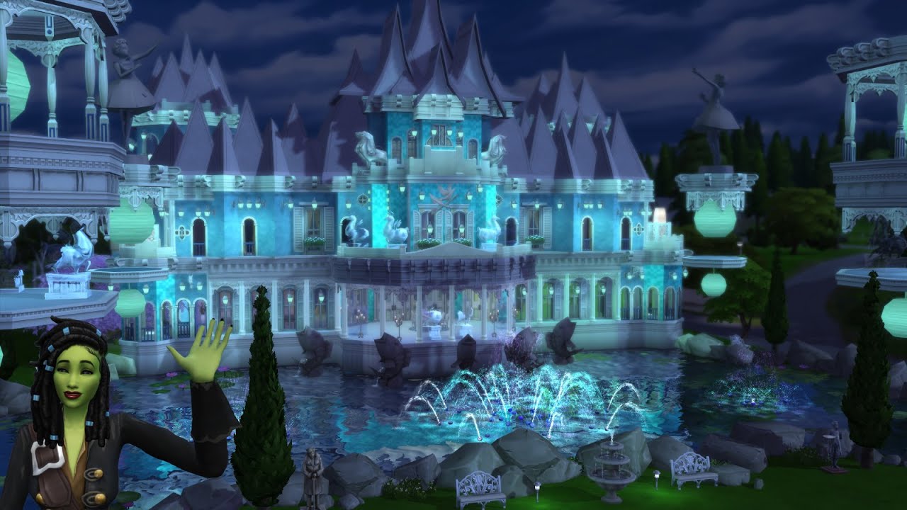 Exploring Gallery Homes: MAGIC CASTLE 2 BY Yysy11111 Sims 4 House