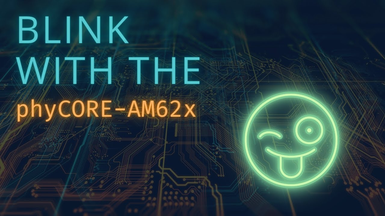 Cafe Yocto - Blink with phyCORE-AM62x