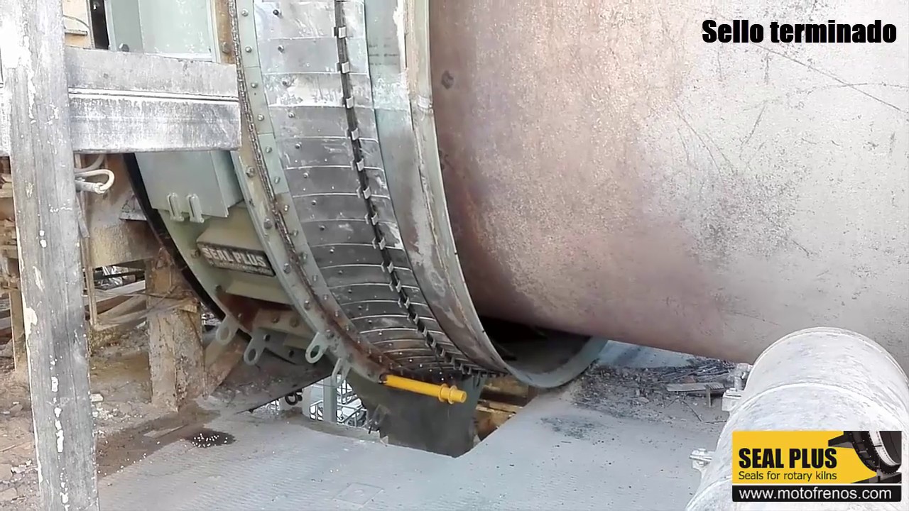 Montaje de sello en alimentacion para horno en Cementos Melon H9