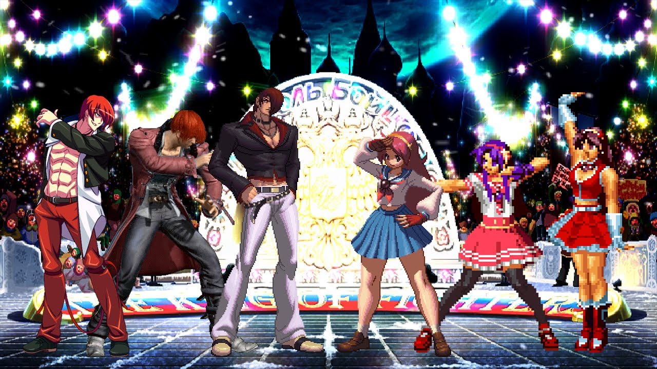 [KOF Mugen] Iori Yagami Team VS Athena Asamiya Team
