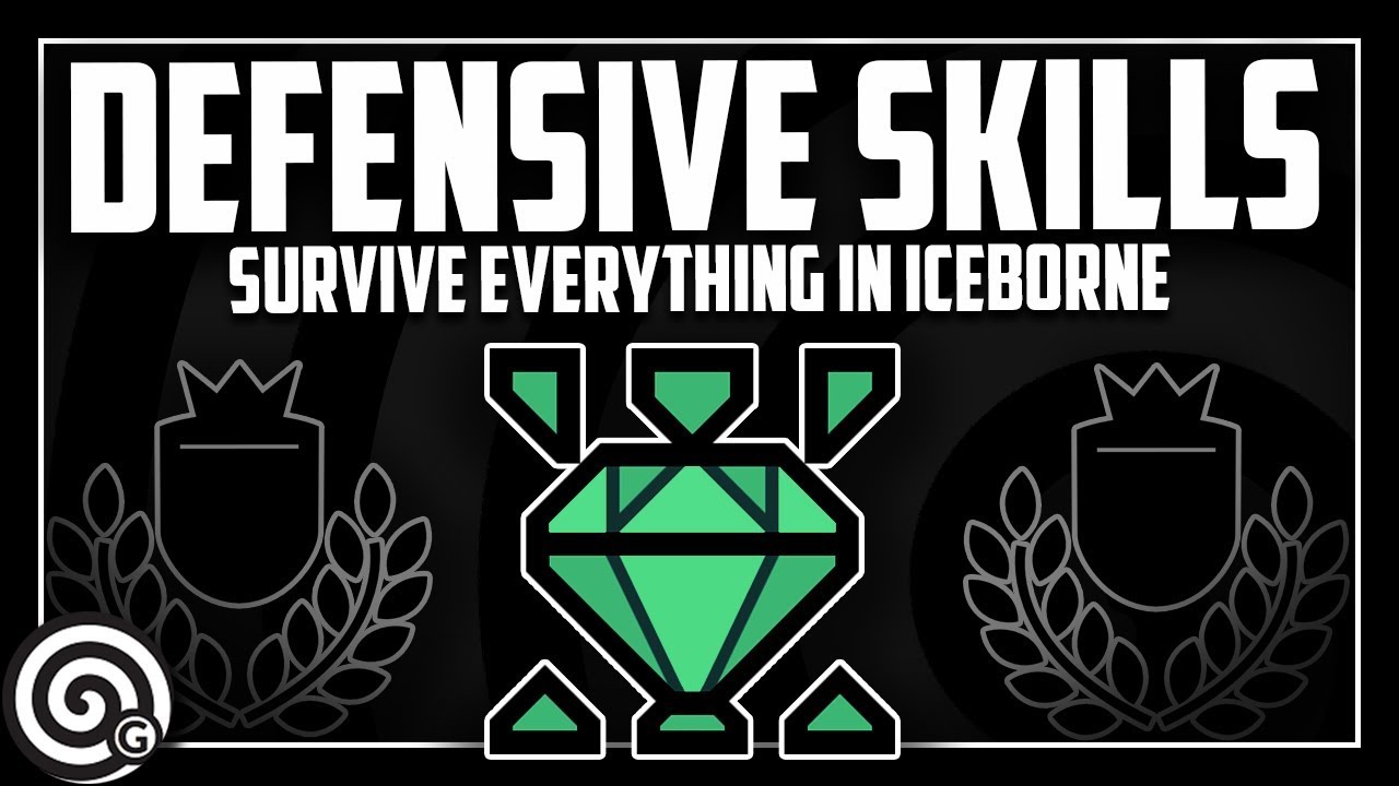The TOP 10 DEFENSIVE skills in Iceborne - And what to avoid! | MHW Iceborne