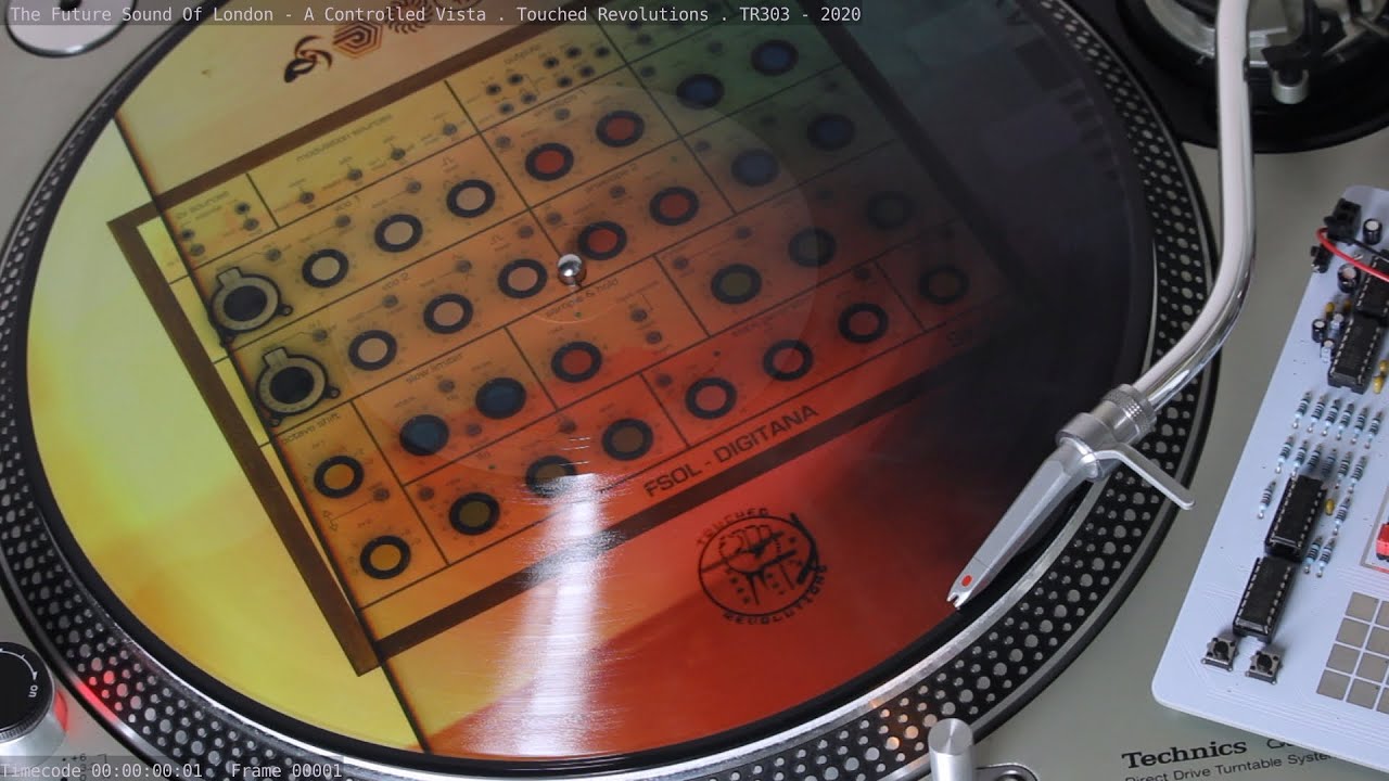 The Future Sound Of London - A Controlled Vista . Touched Revolutions . TR303 (Side A) - 2020 Ltd.