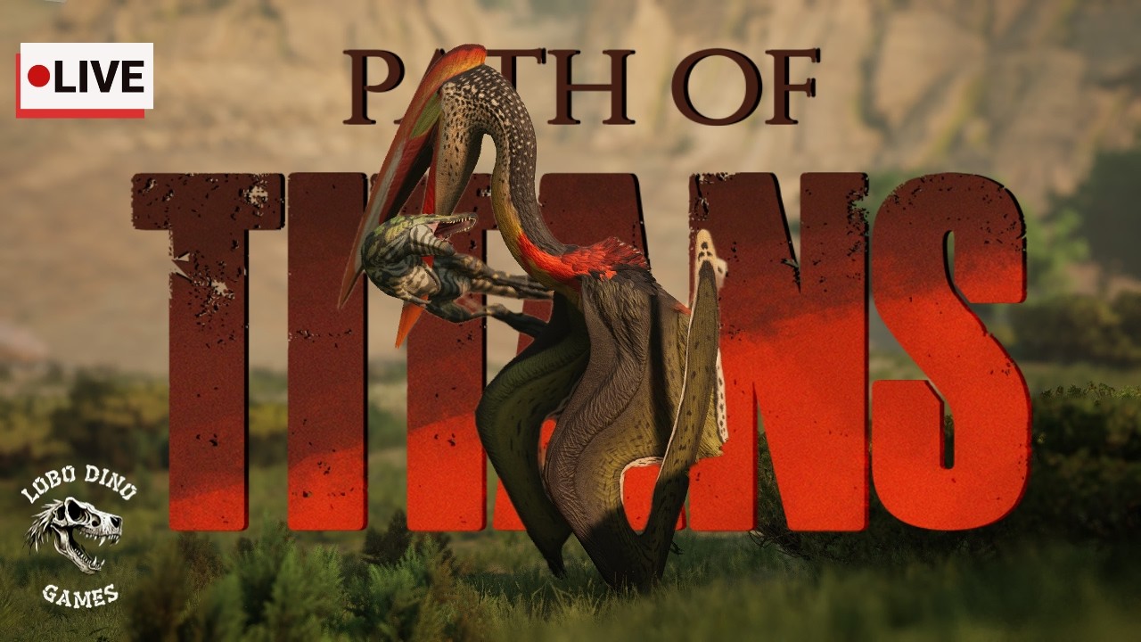 🔴 DEMOROU MAS CHEGUEI! LIVE SAFADA DE PATH OF TITANS!
