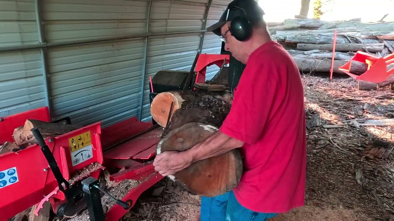 Splitting big rounds on the Wallenstine splitter 